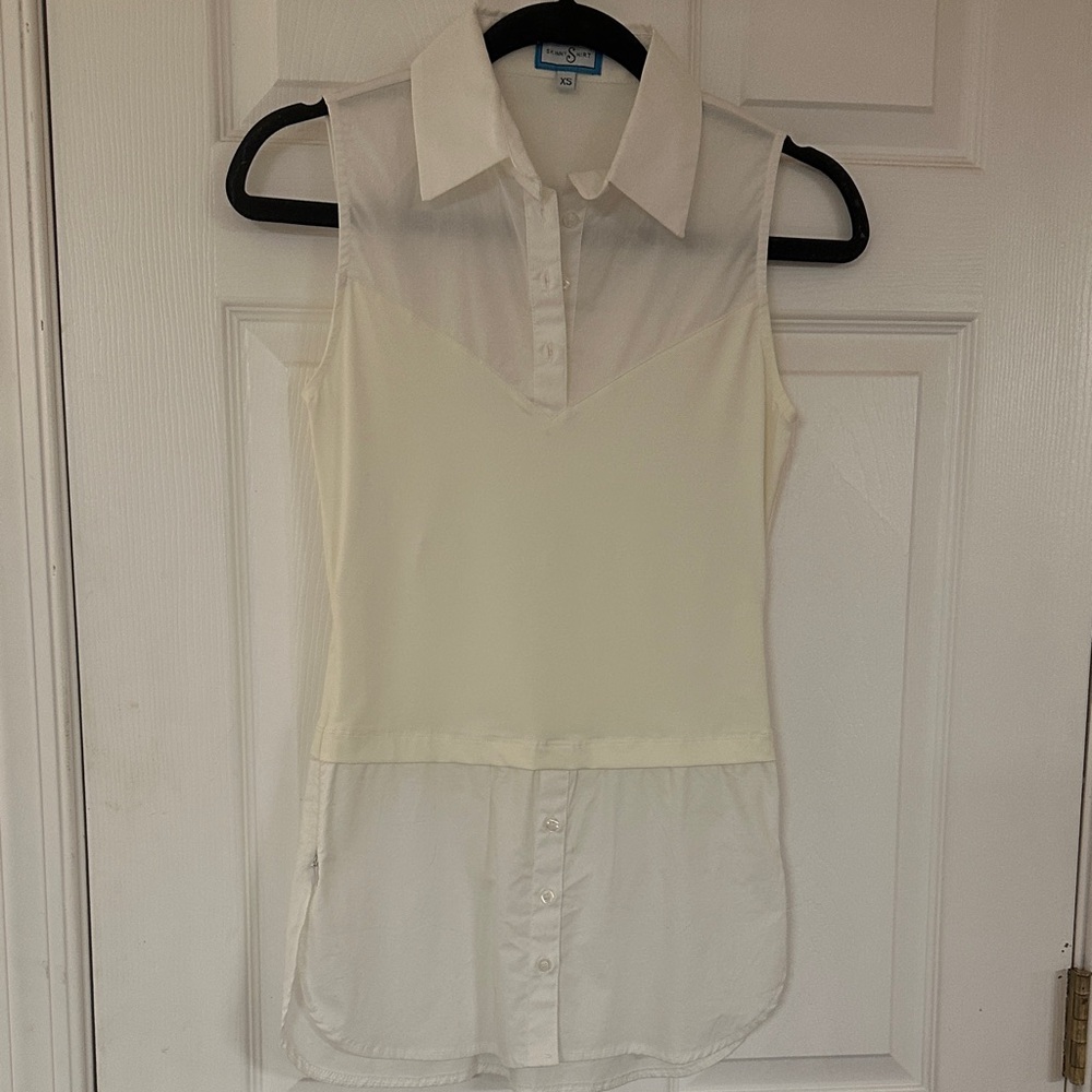 Skinny Shirt sleeveless top